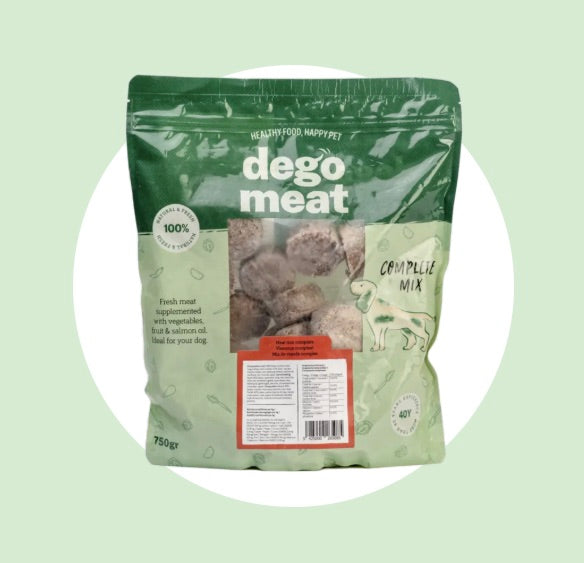 Nuggets BARF Mix de Viande Complet 750g – Alimentation Crue (Degomeat)