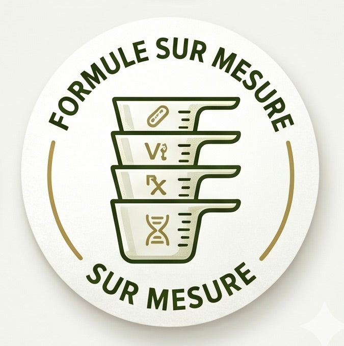 Verre doseur symbolisant le bilan nutritionnel et la formule sur mesure pour chien et chat en Sarthe