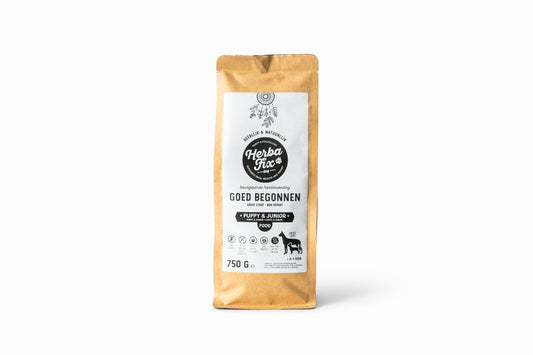 Sac de croquettes HerbaFix Junior pour chiot - Alimentation naturelle pressée à froid pour une croissance saine - Instinct Naturel Le Mans