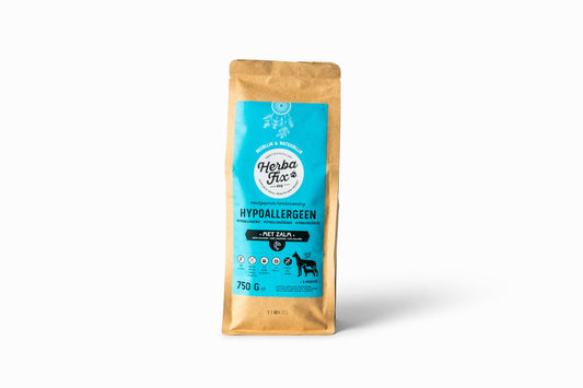 Sac HerbaFix Skin & Coat au Saumon - Croquettes naturelles pressées à froid pour peau sensible et poil brillant - Instinct Naturel Le Mans