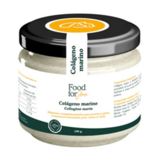 Collagène marin pur en poudre pour chien et chat, soutien des tendons et de la peau, Instinct Naturel.