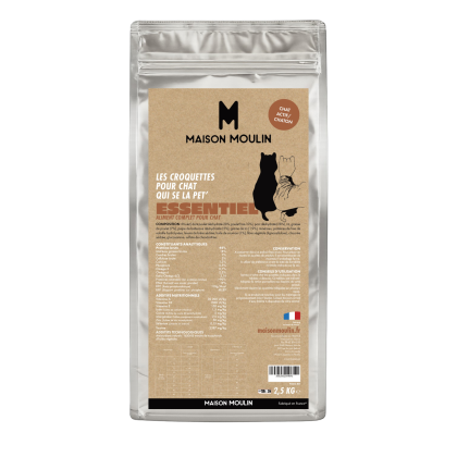 Croquettes ESSENTIEL Chat Actif – Poulet frais