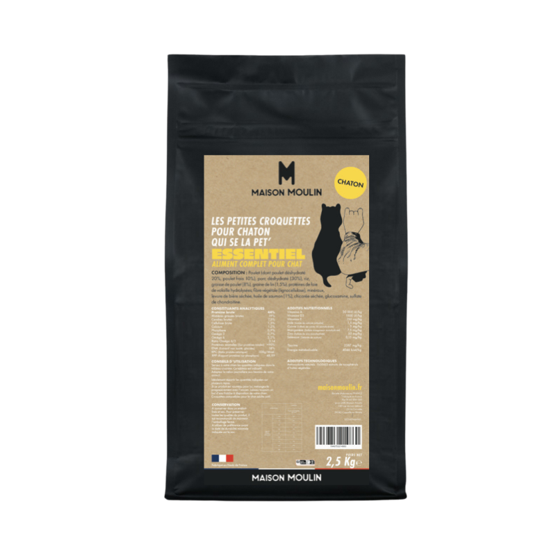 Croquettes ESSENTIEL Chaton – Poulet frais