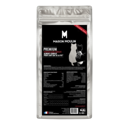 Croquettes PREMIUM Sans Céréales & Sans Légumineuses – Chat Actif / Chaton